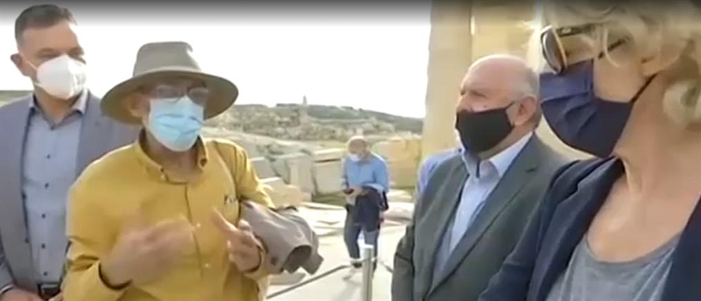 Ακρόπολη: ο Μανώλης Κορρές απαντά για το τσιμέντο στον Ιερό Βράχο (βίντεο)