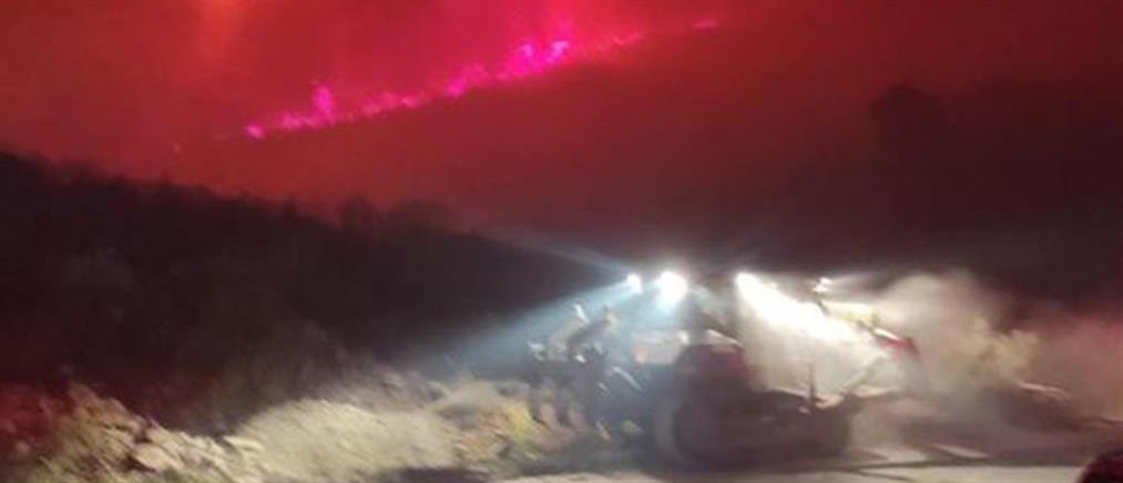 Φωτιές σε Δυτική Αττική, Λακωνία, Ρόδο: συνεχίζεται η μάχη με τα πύρινα μέτωπα (εικόνες)
