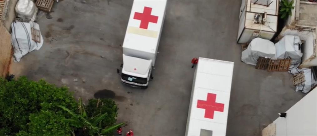 Ουκρανία: ο Ελληνικός Ερυθρός Σταυρός έστειλε 40 τόνους βοήθειας (εικόνες)