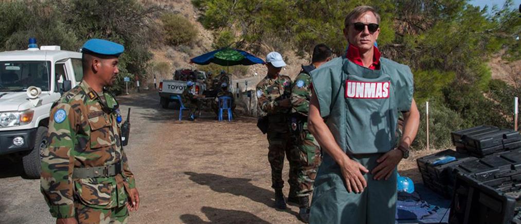 Video: Εξουδετέρωσε νάρκες στην Κύπρο ο Daniel Craig!