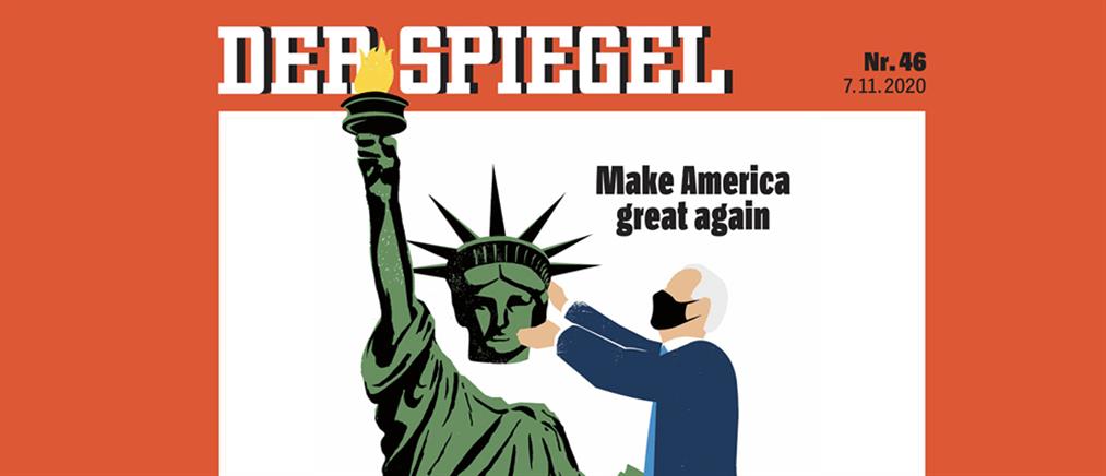 Spiegel: Ο Μπάιντεν ξαναβάζει το κεφάλι στο Άγαλμα της Ελευθερίας (εικόνες)