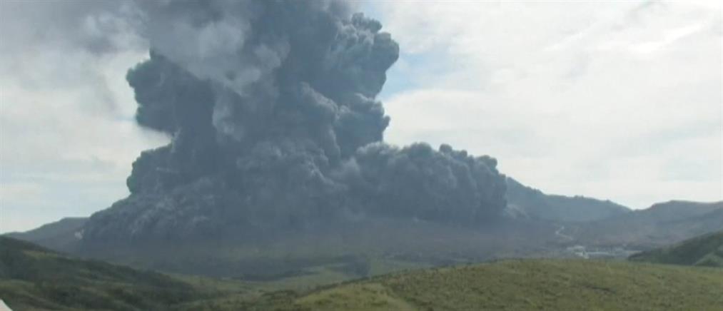 Εξερράγη ηφαίστειο στην Ιαπωνία