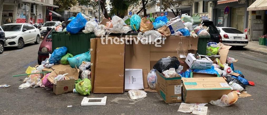 Θεσσαλονίκη: Εισαγγελική έρευνα για σωρούς σκουπιδιών στο κέντρο (εικόνες)