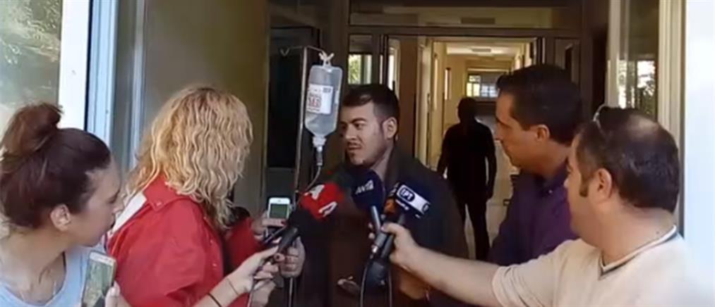 Η συγκλονιστική μαρτυρία του 27χρονου που παρασύρθηκε από χείμαρρο στην Εύβοια (βίντεο)