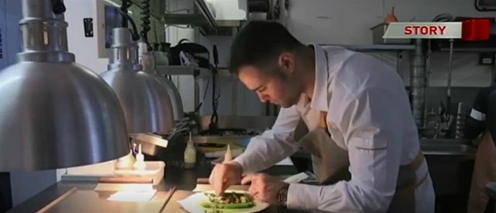 Ασημάκης Χανιώτης: ο νεότερος σεφ του Λονδίνου με αστέρι Michelin, μιλά στον ΑΝΤ1 (βίντεο)