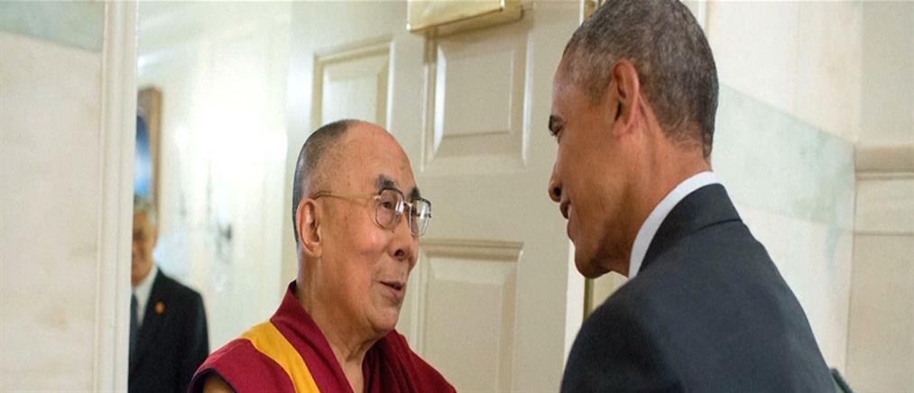 Με τον Δαλάι Λάμα συναντήθηκε ο Ομπάμα