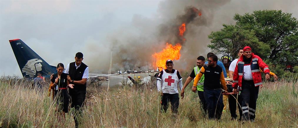 Αεροσκάφος συνετρίβη στο Μεξικό μετά την απογείωσή του