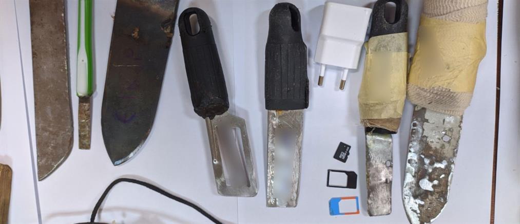 Φυλακές: κελιά με μαχαίρια, κινητά και... υλικά για παραγωγή ποτών (εικόνες)