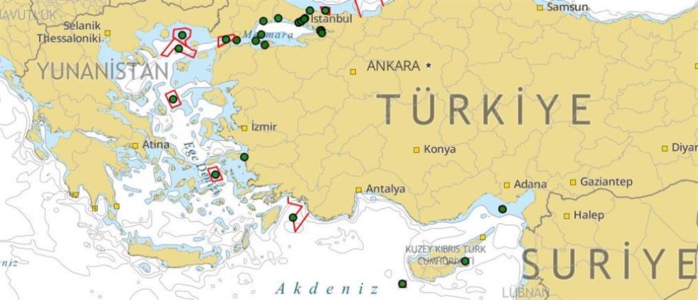 Μπαράζ τουρκικών προκλήσεων από τη Θάσο μέχρι την κυπριακή ΑΟΖ