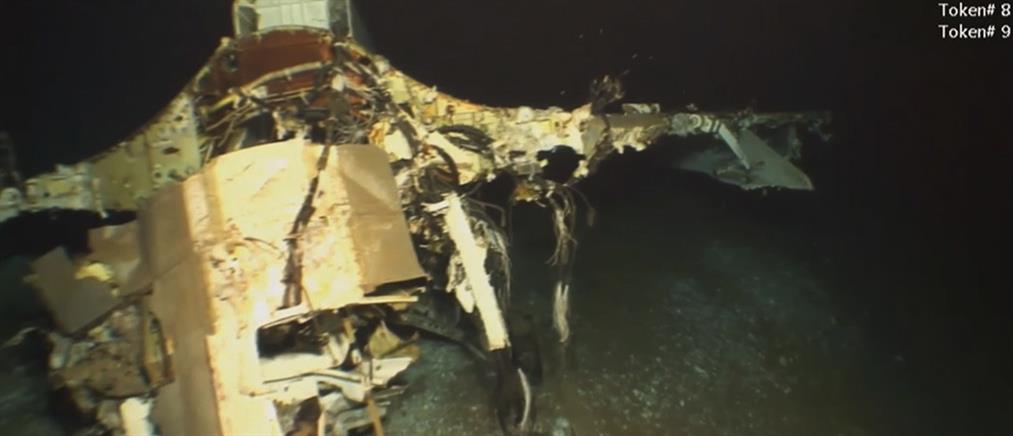 Δείτε την ανέλκυση F16 που συνετρίβη ανοιχτά της Γαύδου (βίντεο)