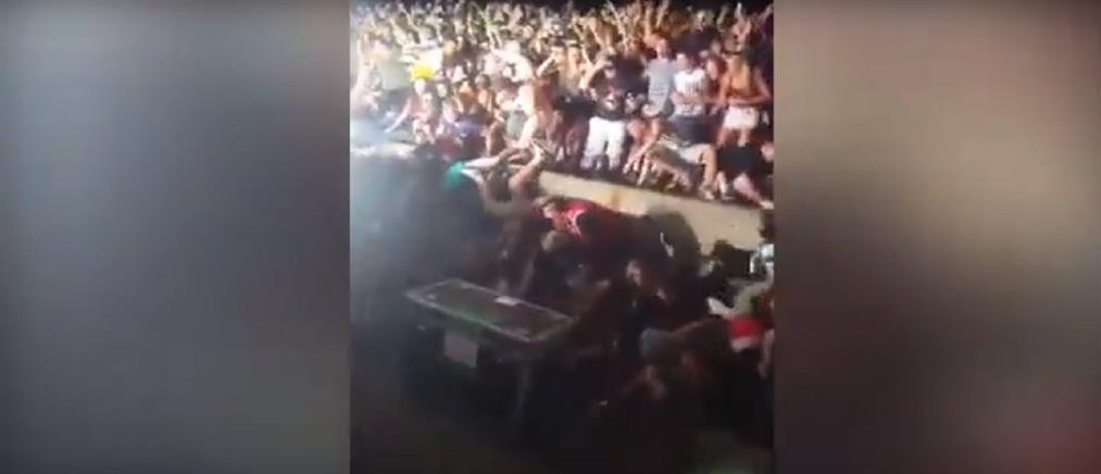 Βίντεο: Τραυματίες από κατάρρευση κιγκλιδώματος σε συναυλία του Snoop Dog