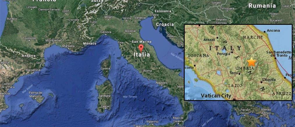 Ισχυρός σεισμός στην Ιταλία (βίντεο)
