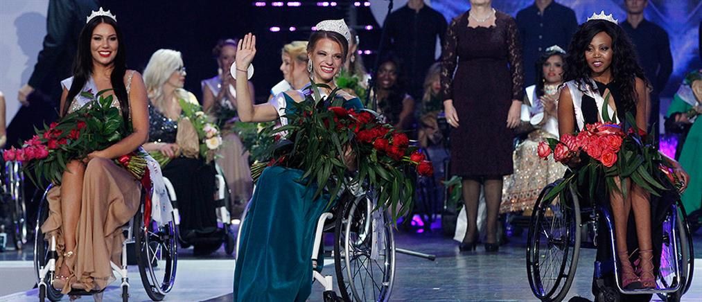 Η πρώτη Μις Κόσμος σε αναπηρικό αμαξίδιο (βίντεο)