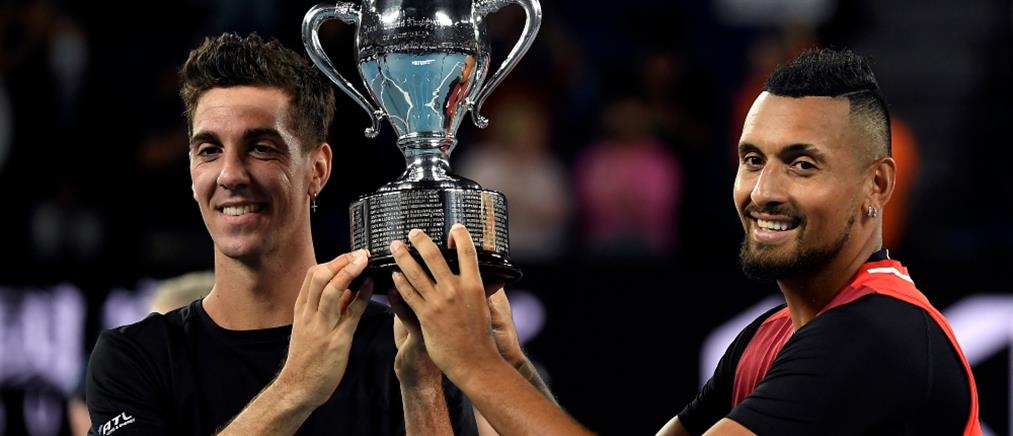 Australian Open: Κύργιος – Κοκκινάκης στην κορυφή του διπλού (εικόνες)