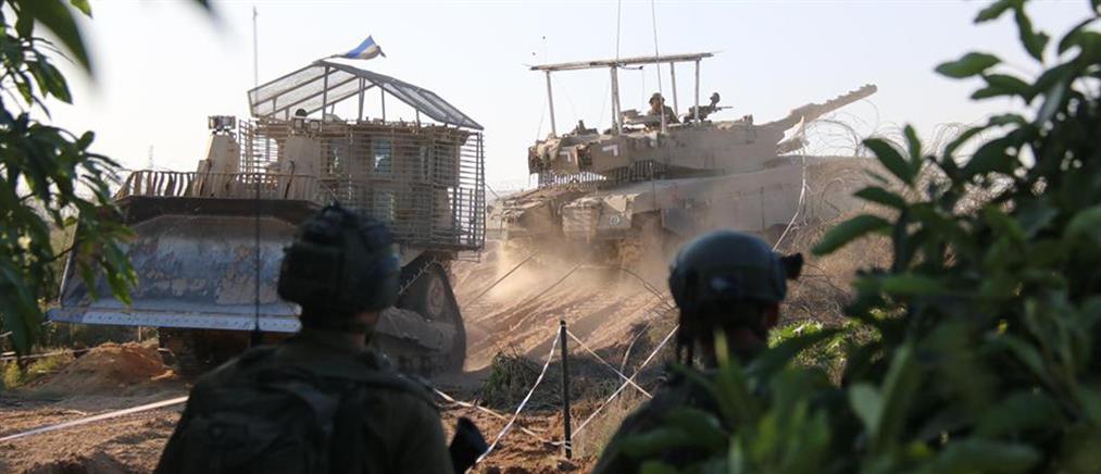 Γάζα: Ισραηλινά τεθωρακισμένα και στρατιώτες μέσα στον θύλακα (εικόνες)