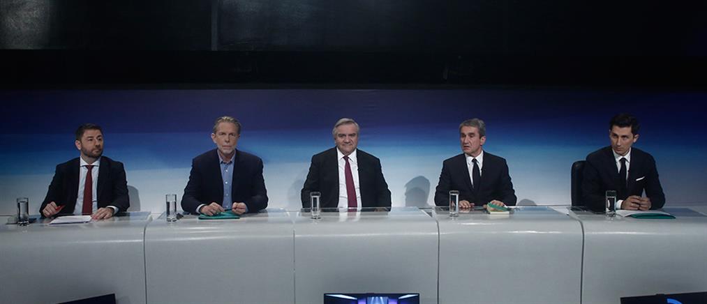 Debate ΚΙΝΑΛ: Οι θέσεις, οι αντιθέσεις και οι αιχμές των πέντε υποψηφίων