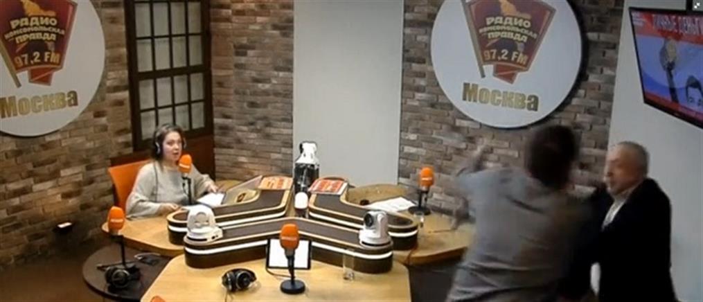 Άγριος καβγάς σε στούντιο ραδιοφωνικού σταθμού για… τον Στάλιν (βίντεο)