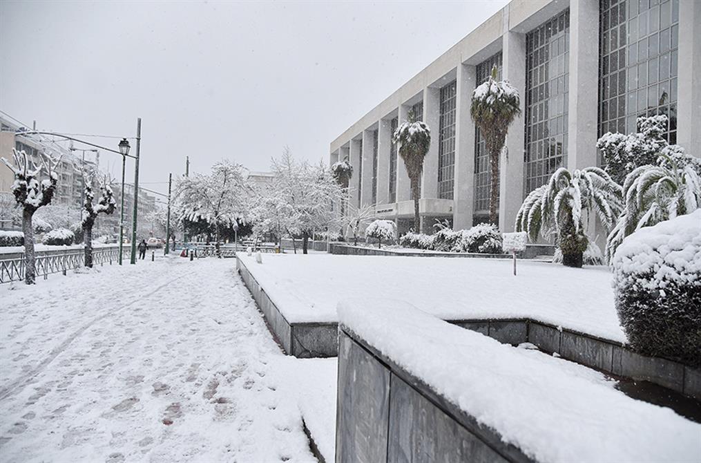 Χιόνια - Αθήνα