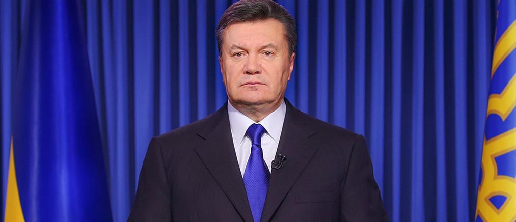 Γιανουκόβιτς: «Θεωρώ εαυτόν νόμιμο αρχηγό της ουκρανικής κυβέρνησης»