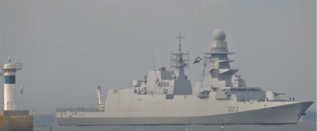 Πειραιάς: Αιγυπτιακά πολεμικά πλοία στο λιμάνι (βίντεο)