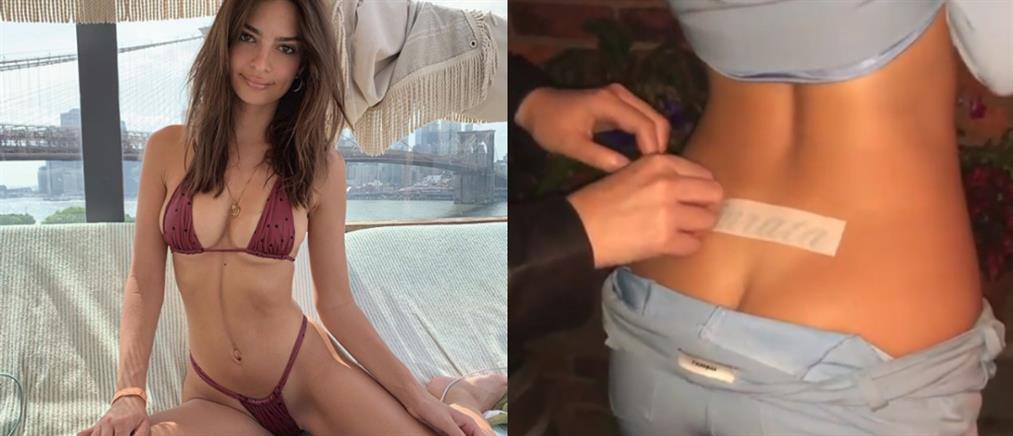 Έμιλι Ραταϊκόφσκι: γιόρτασε τα γενέθλια της με σέξι μπικίνι και …τατουάζ (βίντεο)