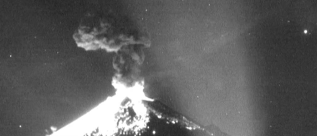 Έκρηξη ηφαιστείου και “πέρασμα” μετεωρίτη στο Μεξικό (βίντεο)