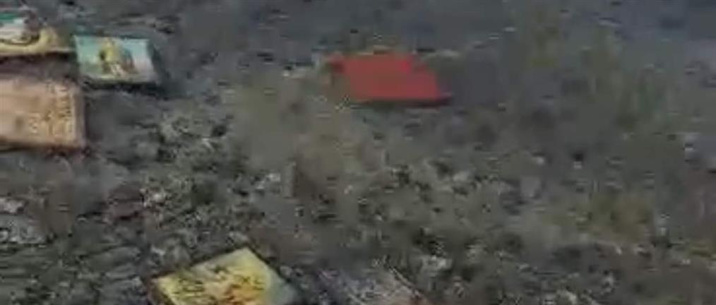 Εύβοια: η θάλασσα γέμισε... εικόνες! (βίντεο)