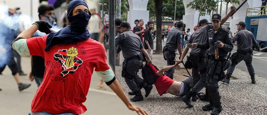Μπουνιές και κλωτσιές μεταξύ Βραζιλιάνων και Ουρουγουανών στο Μαρακανά