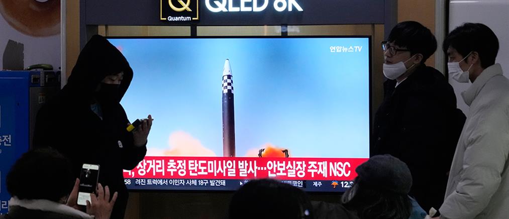 Η Βόρεια Κορέα εκτόξευσε βαλλιστικό πύραυλο προς την Ιαπωνία