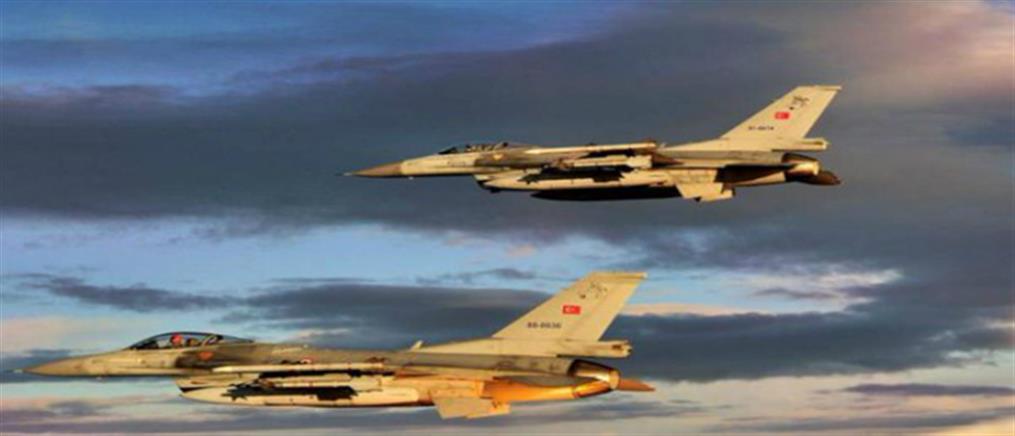 Ελληνοτουρκικά: Παραβιάσεις από τουρκικά F-16