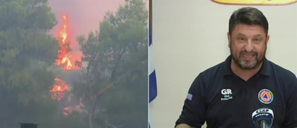 Φωτιές: ο Νίκος Χαρδαλιάς για τα πύρινα μέτωπα (βίντεο)