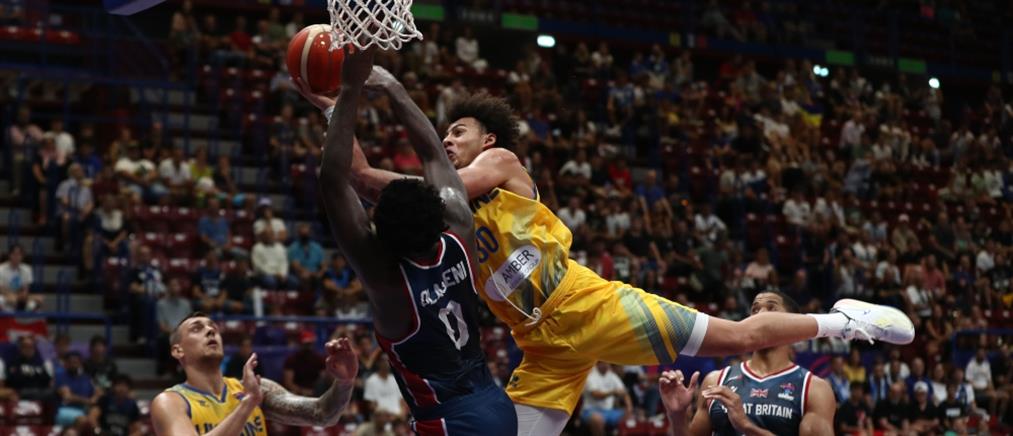 Eurobasket: Η Ουκρανία με το…δεξί το Ηνωμένο Βασίλειο