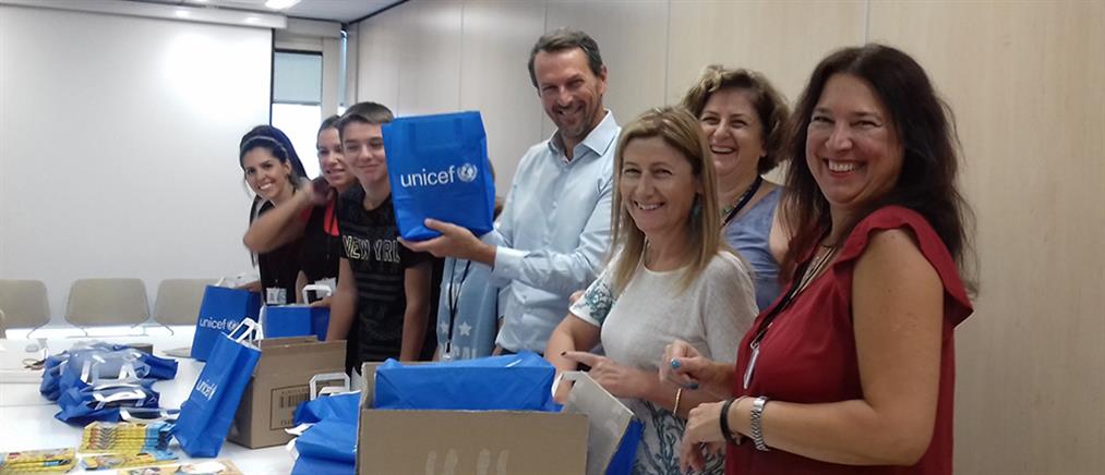 Η “Γειτονιά Αλληλεγγύης” της ΕΛΑΪΣ-Unilever Hellas εύχεται καλή χρονιά σε χιλιάδες μαθητές