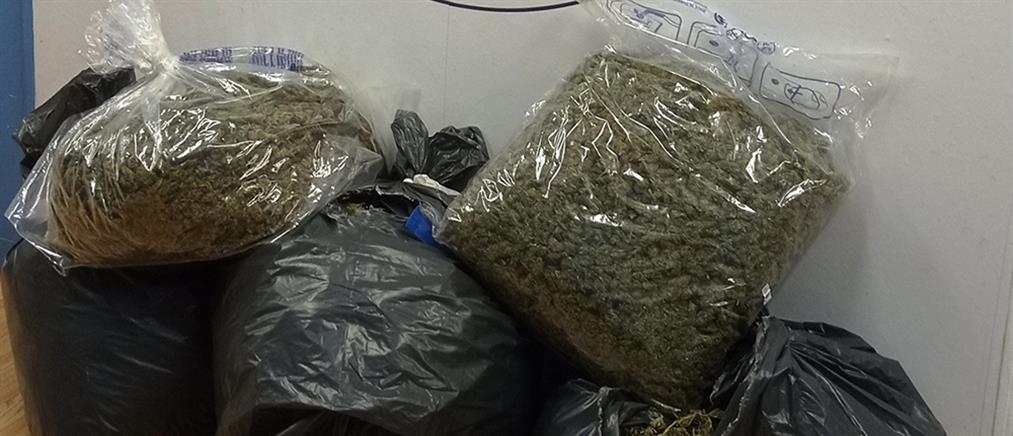 Νίκαια - Ναρκωτικά: Τον έπιασαν με 28 κιλά κάνναβης (εικόνες)