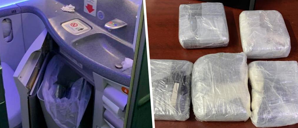 Κοκαΐνη στις τουαλέτες αεροσκάφους (εικόνες)