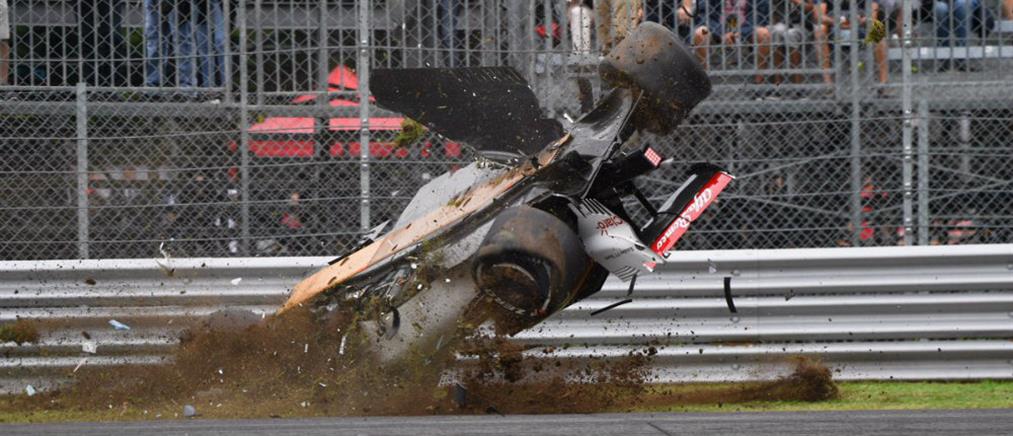 F1: τρομακτικό ατύχημα στις ελεύθερες δοκιμές στην πίστα της Μόντσα (βίντεο)