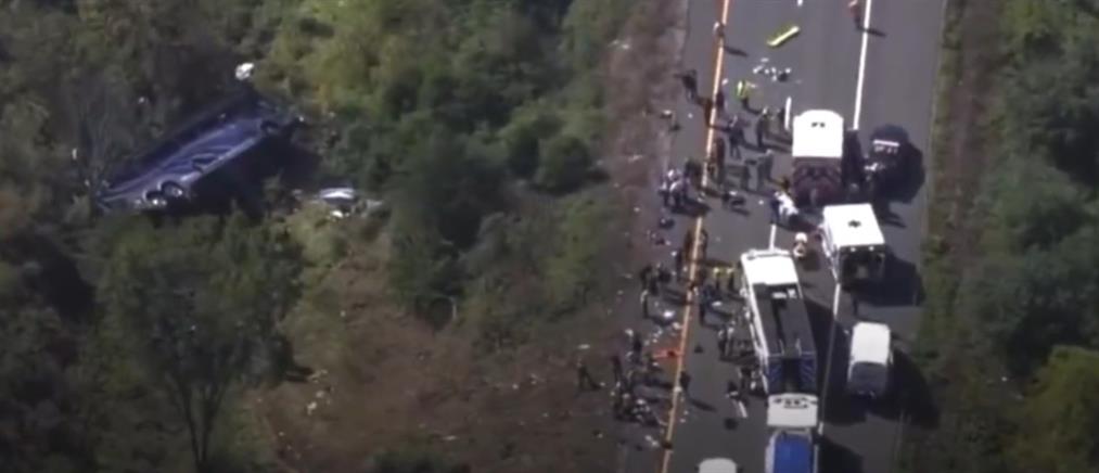 Νέα Υόρκη: Τραγωδία σε τροχαίο με λεωφορείο (βίντεο)
