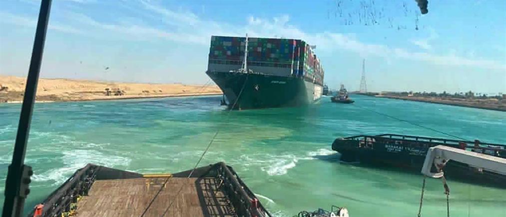 Διώρυγα του Σουέζ: Ξεκίνησε η αποχώρηση των πλοίων