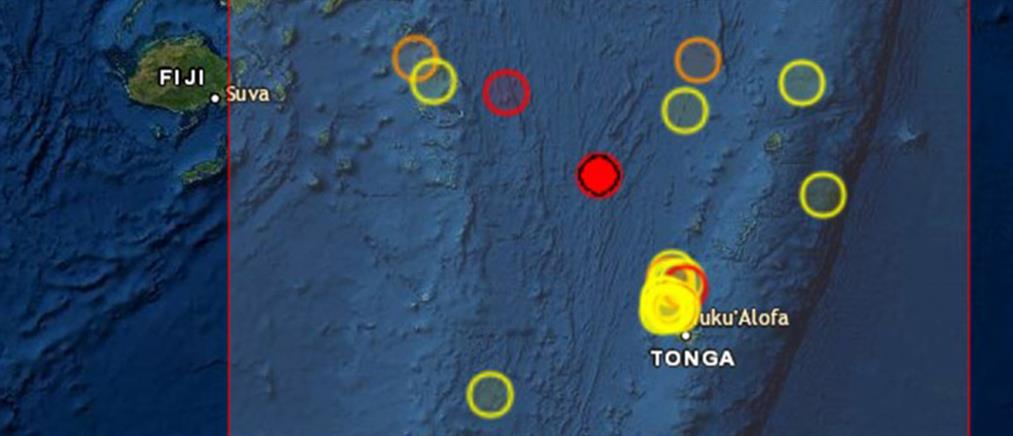Σεισμός στην Τόνγκα