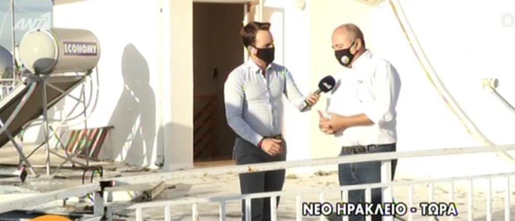 Δήμαρχος Νέου Ηρακλείου στον ΑΝΤ1: Να κηρυχθεί ο Δήμος σε κατάσταση εκτάκτου ανάγκης