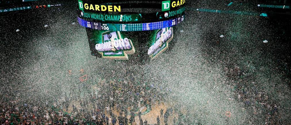 NBA: Οι Μπόστον Σέλτικς πρωταθλητές! (εικόνες)