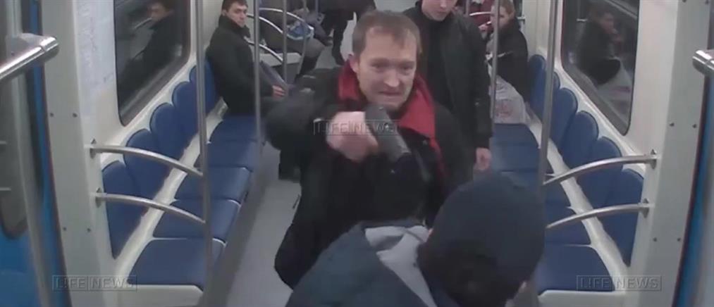 Πυροβολισμοί μέσα σε συρμό του μετρό στη Μόσχα