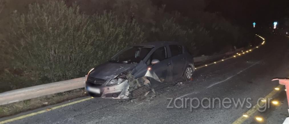 Τροχαίο - Χανιά: Καραμπόλα με έξι αυτοκίνητα και έναν τραυματία (εικόνες)