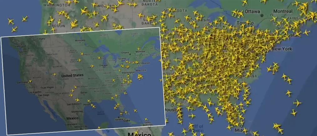 Microsoft - CrowdStrike: “Εξαφανίστηκαν” τα αεροπλάνα στις ΗΠΑ στην διάρκεια του black out (βίντεο)