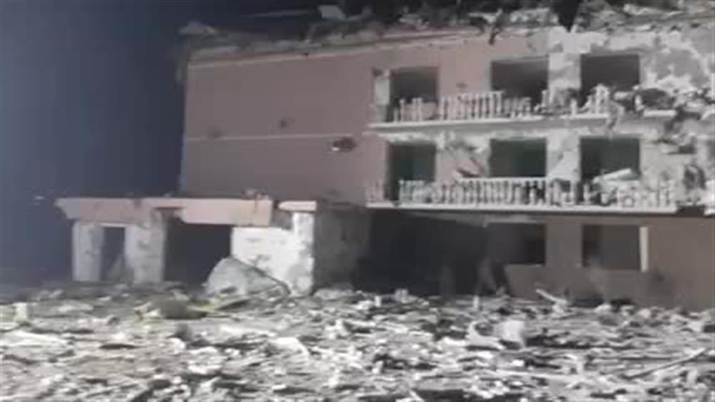 Ουκρανία: Βομβαρδισμός κτηρίου στην Οδησσό
