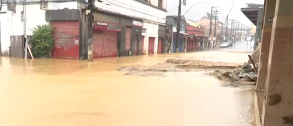 Βραζιλία: φονικές πλημμύρες στην Πετρόπολις (εικόνες)