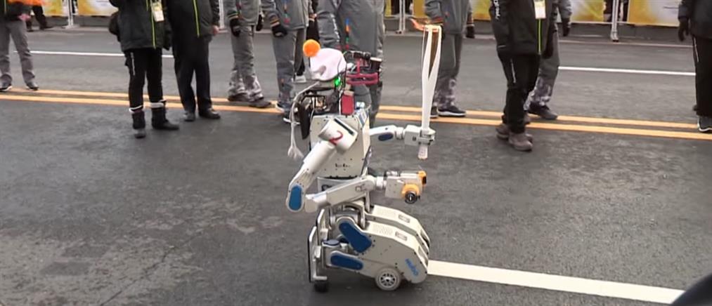 Ρομπότ λαμπαδηδρόμοι για τους Χειμερινούς Ολυμπιακούς (βίντεο)