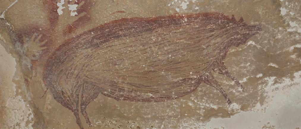 Ανακαλύφθηκε η αρχαιότερη σπηλαιογραφία ζώου (εικόνες)