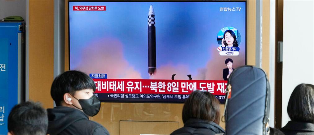 Βόρεια Κορέα: εκτόξευση βαλλιστικού πυραύλου “άγνωστου τύπου” (εικόνες)
