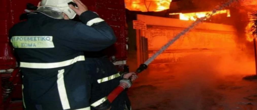 Κορωπί: Φωτιά σε υπόγειο σπιτιού